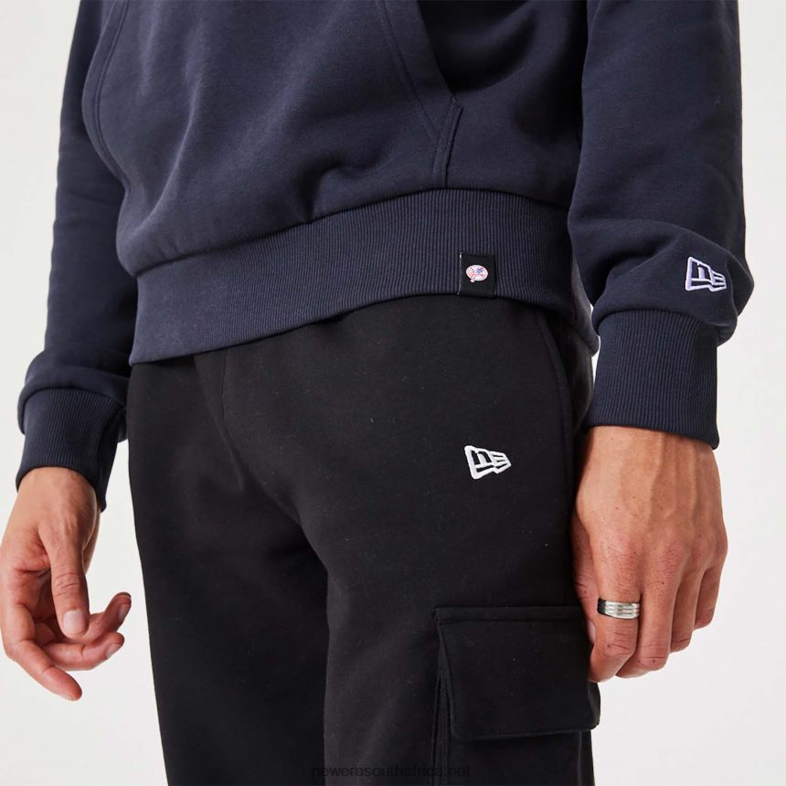 New York Yankees MLB Drip Logo Navy Pullover Hoodie New Era TRBRBN2665