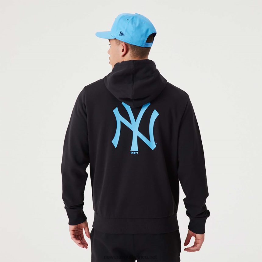 New York Yankees MLB League Essential Black Pullover Hoodie New Era TRBRBN2776
