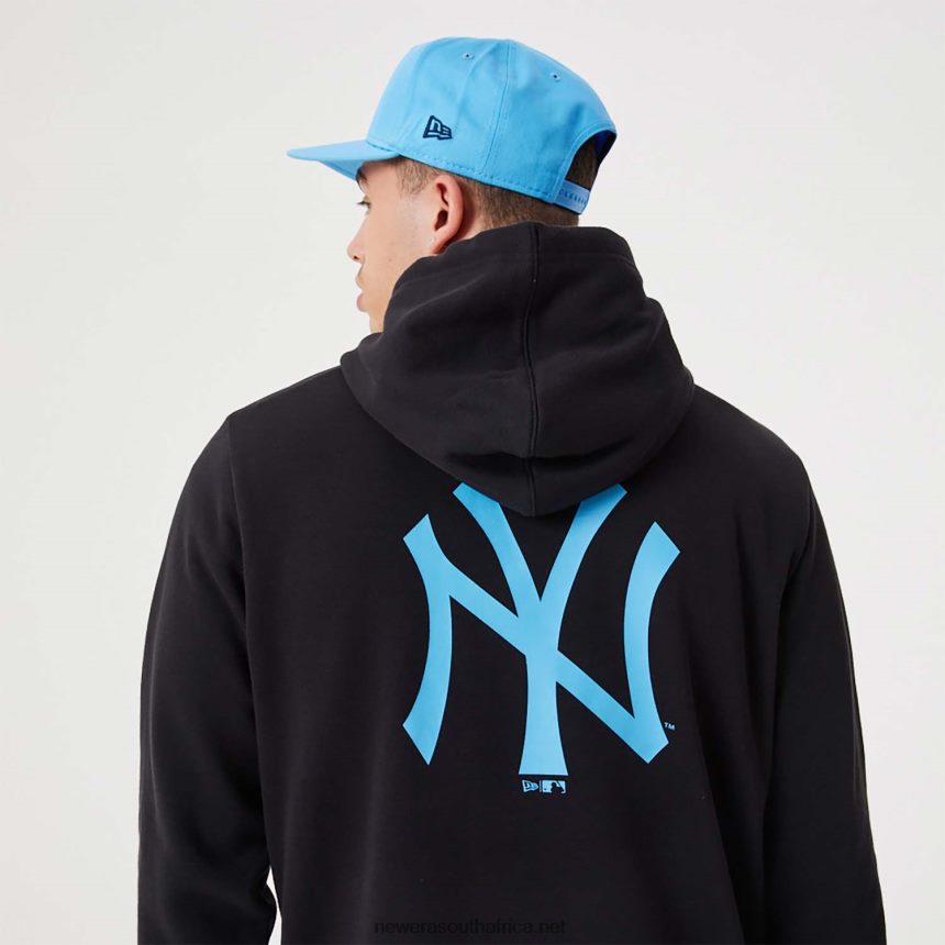 New York Yankees MLB League Essential Black Pullover Hoodie New Era TRBRBN2776
