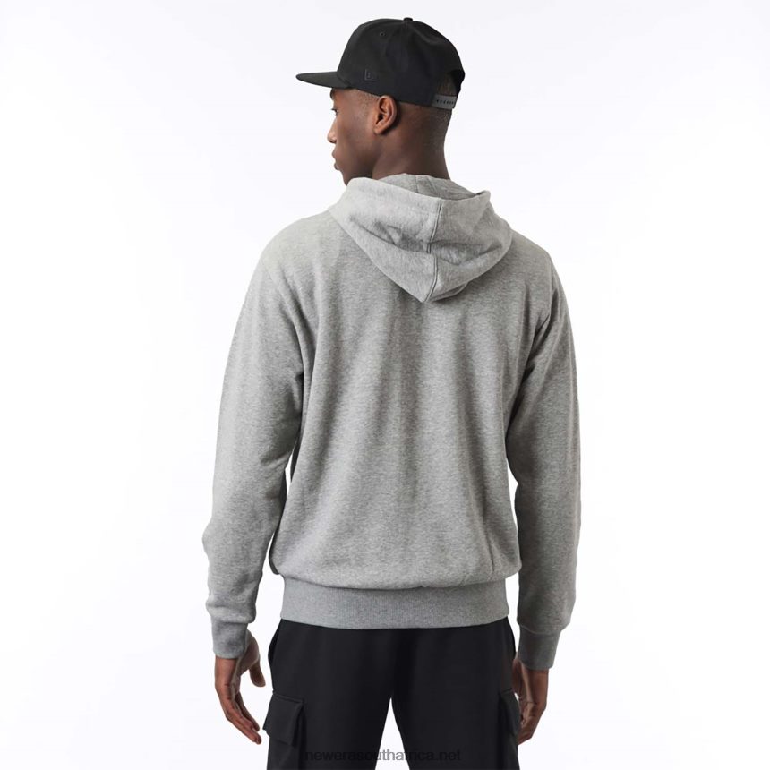 New York Yankees MLB League Essential Grey Zip Hoodie New Era TRBRBN2835