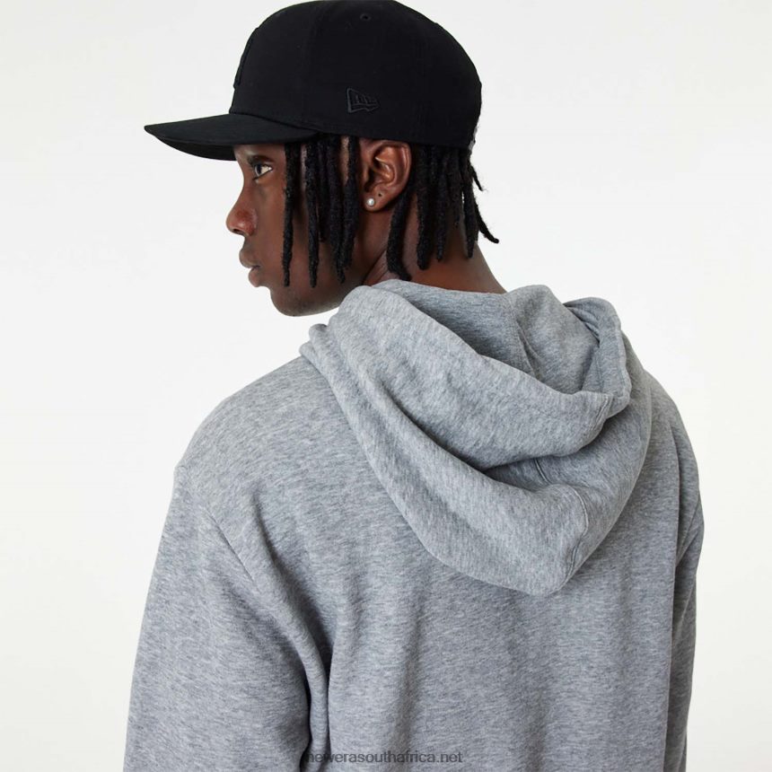 New York Yankees MLB League Essential Medium Grey Full-Zip Hoodie New Era TRBRBN2791