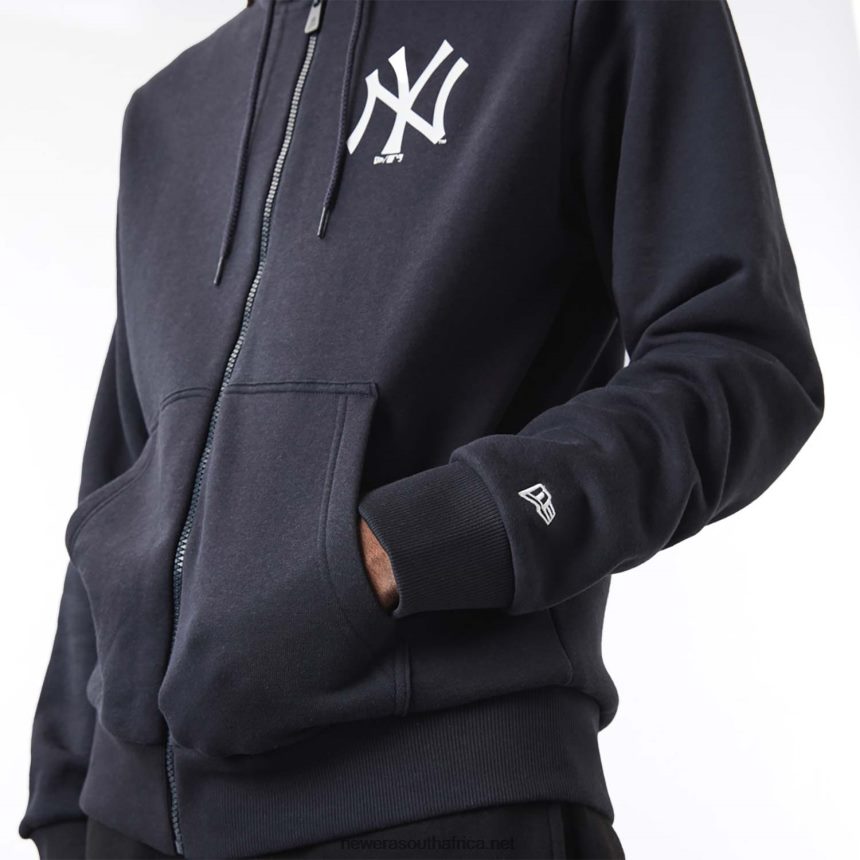 New York Yankees MLB League Essential Navy Zip Hoodie New Era TRBRBN2675