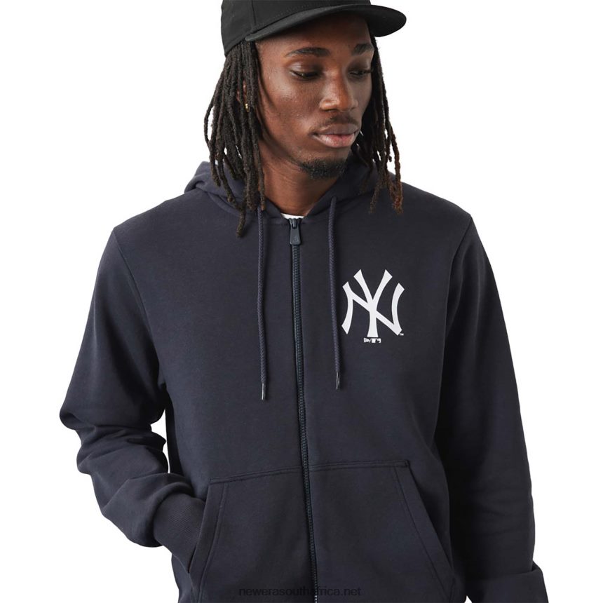 New York Yankees MLB League Essential Navy Zip Hoodie New Era TRBRBN2675