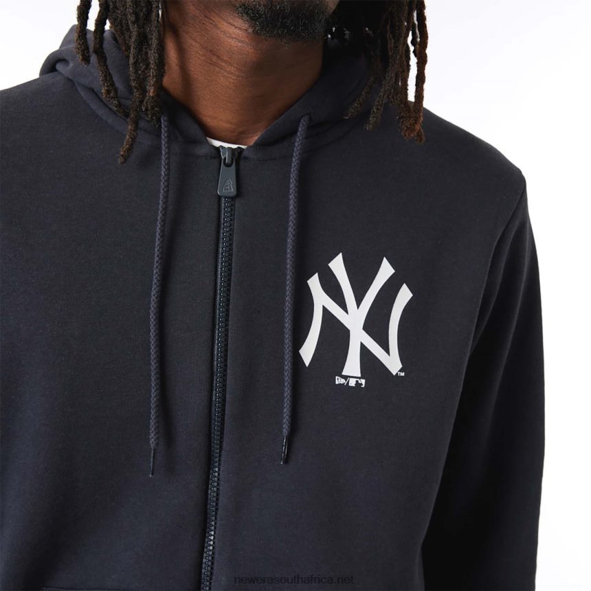 New York Yankees MLB League Essential Navy Zip Hoodie New Era TRBRBN2675