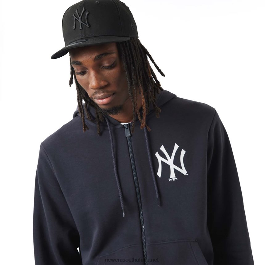 New York Yankees MLB League Essential Navy Zip Hoodie New Era TRBRBN2675