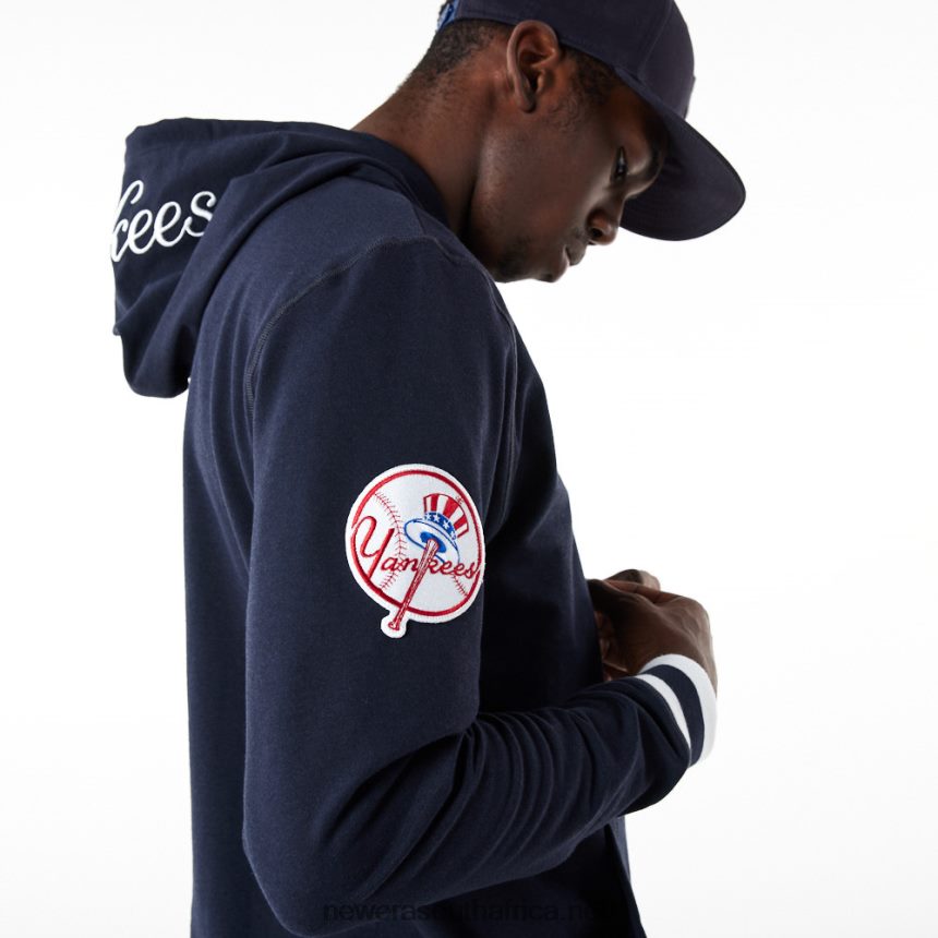 New York Yankees MLB Logo Select Navy Hoodie New Era TRBRBN2674