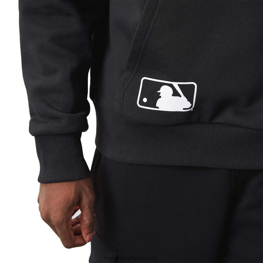 New York Yankees MLB Team Logo Black Hoodie New Era TRBRBN2723