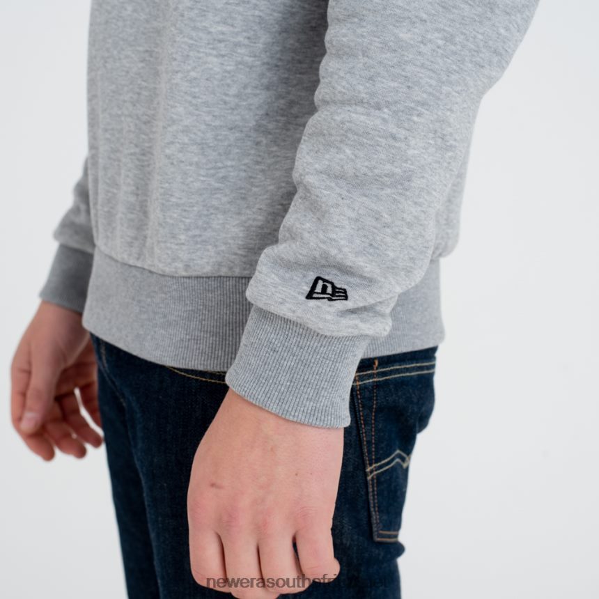 New York Yankees MLB Team Logo Grey Crew Neck Sweatshirt New Era TRBRBN2782