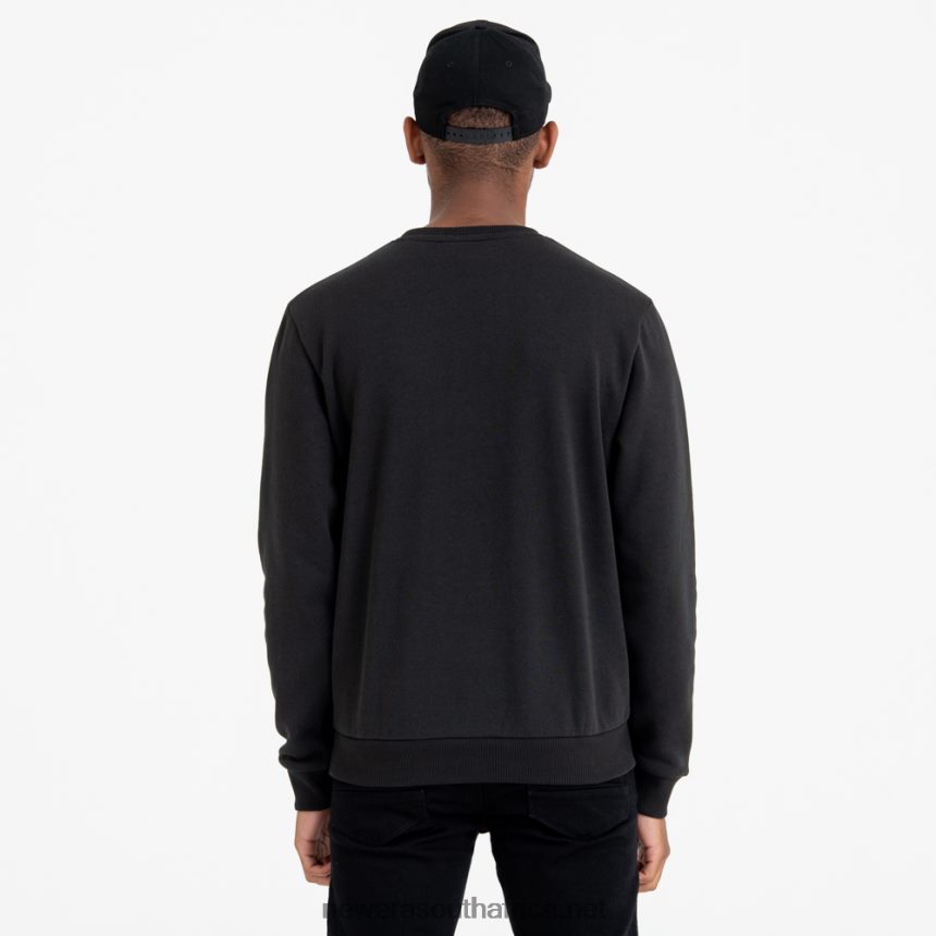 New York Yankees Team Logo Black Crew Neck Sweatshirt New Era TRBRBN2750