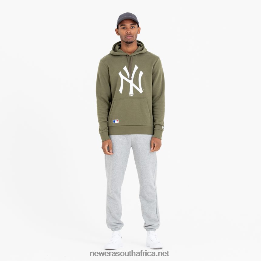 New York Yankees Team Logo Green Hoodie New Era TRBRBN2766