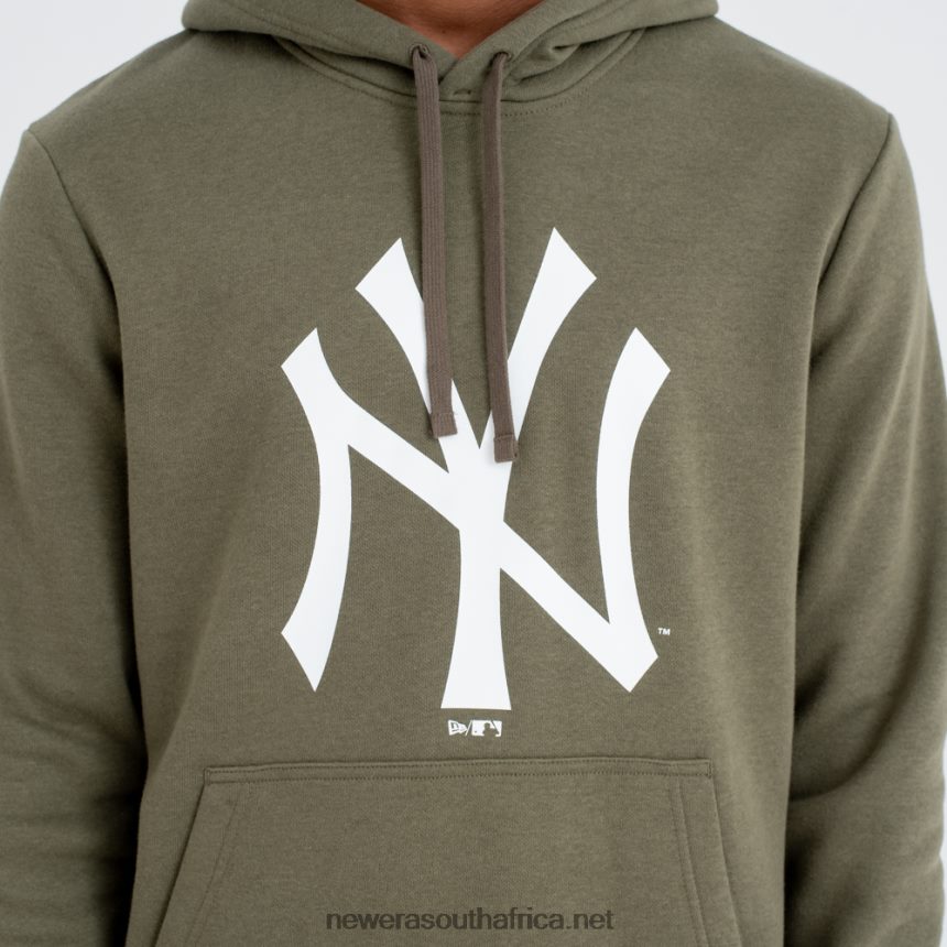 New York Yankees Team Logo Green Hoodie New Era TRBRBN2766