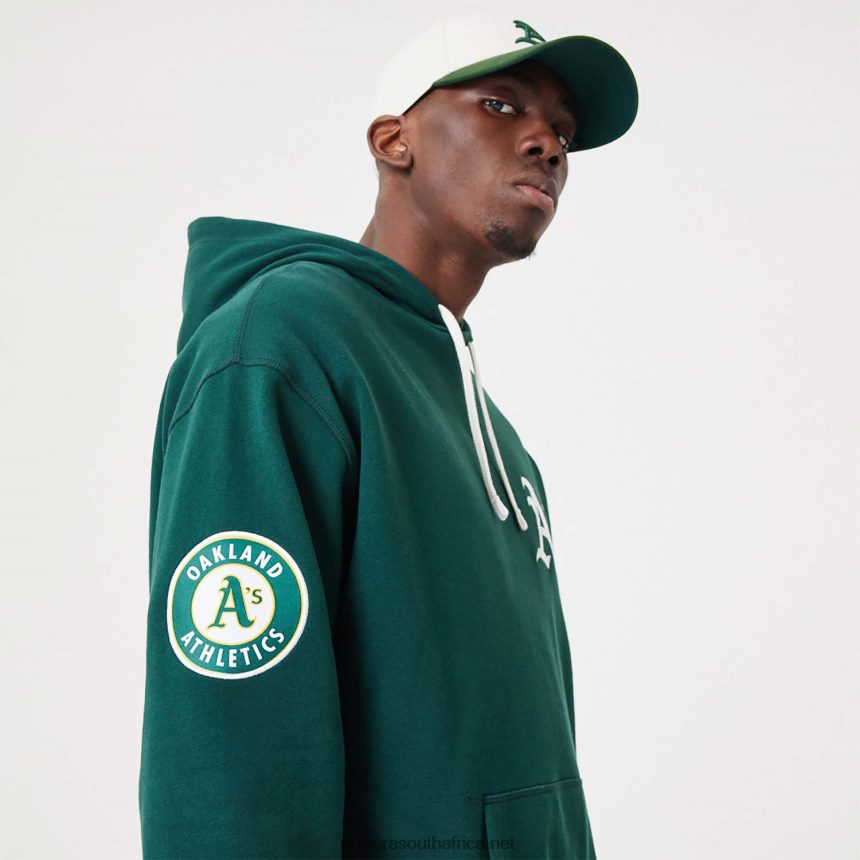Oakland Athletics MLB Heritage Dark Green Oversized Hoodie New Era TRBRBN2697