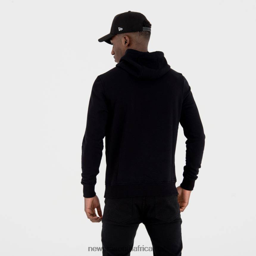 Portland Trail Blazers Team Logo Black Hoodie New Era TRBRBN2679