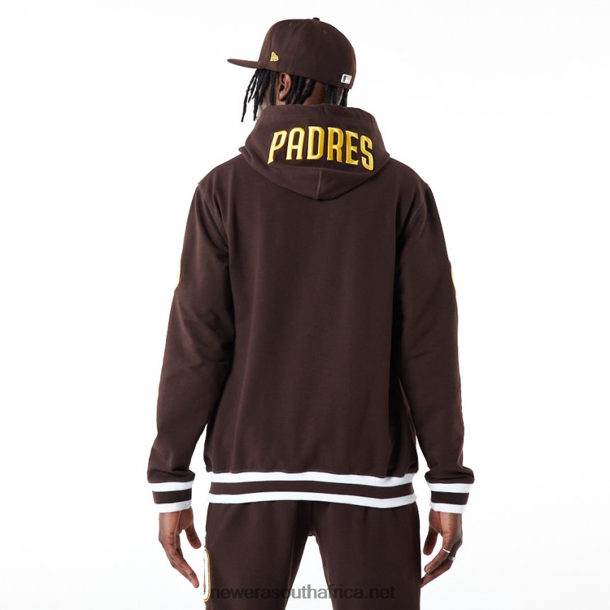 San Diego Padres MLB Logo Select Black Hoodie New Era TRBRBN2666