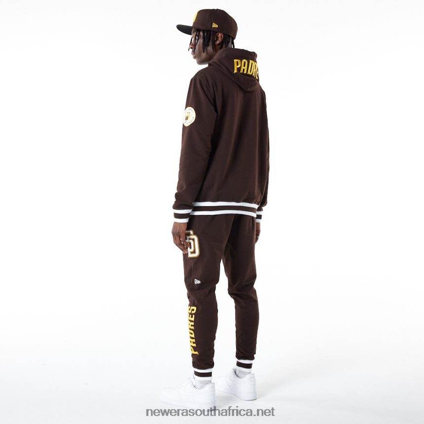 San Diego Padres MLB Logo Select Black Hoodie New Era TRBRBN2666