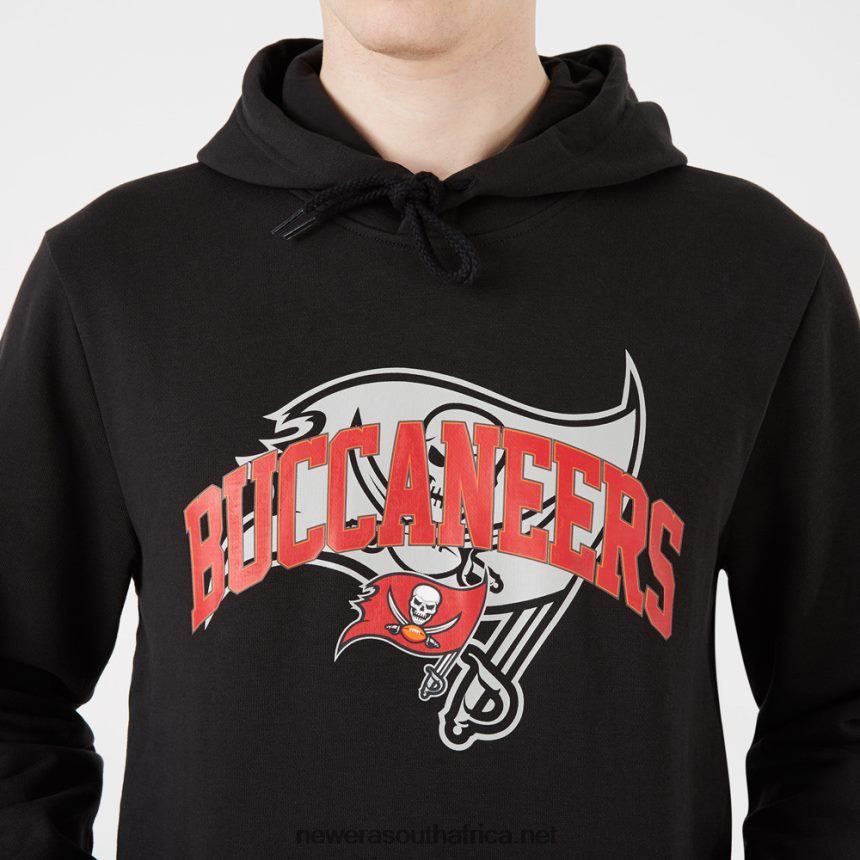 Tampa Bay Buccaneers NFL Team Logo Black Hoodie New Era TRBRBN2829