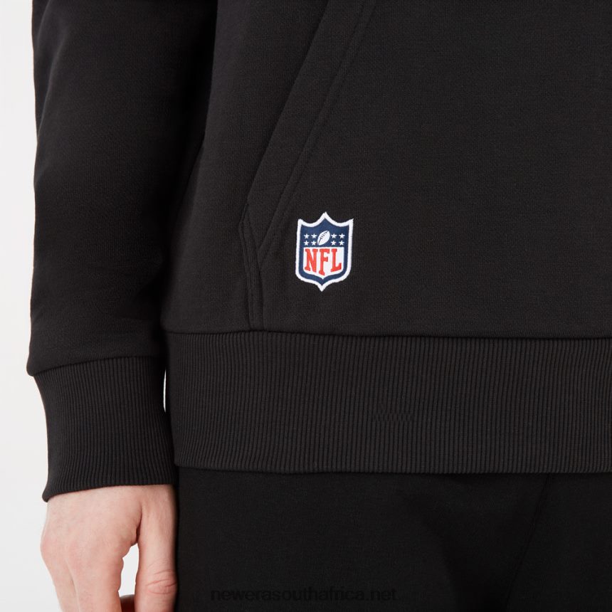 Tampa Bay Buccaneers NFL Team Logo Black Hoodie New Era TRBRBN2829