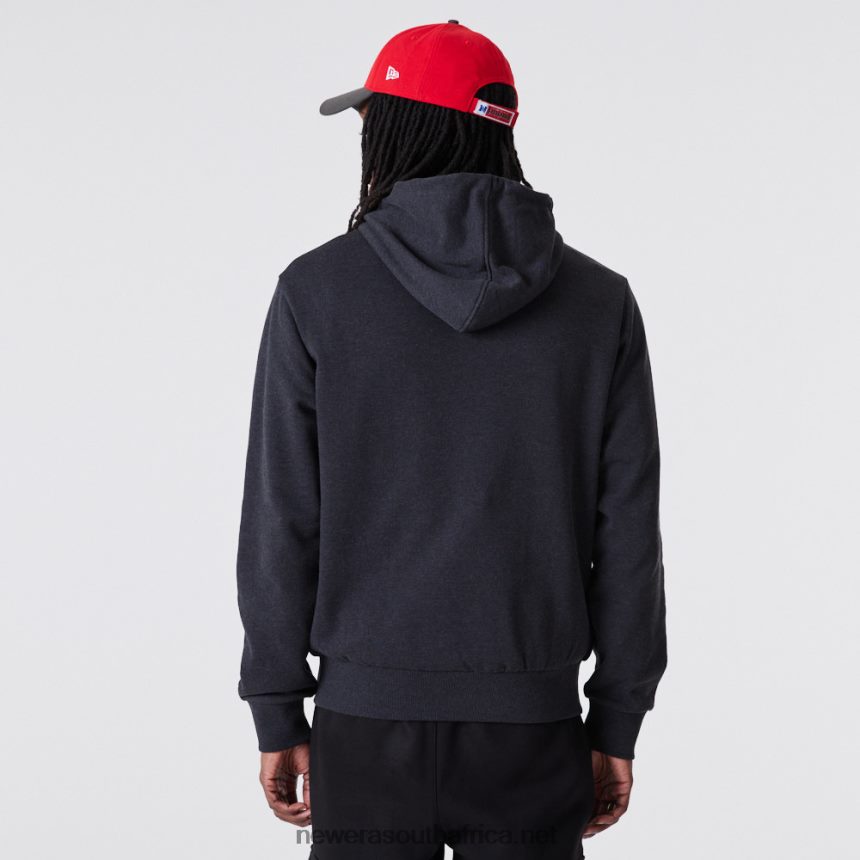 Tampa Bay Buccaneers NFL Team Logo Grey Hoodie New Era TRBRBN2792