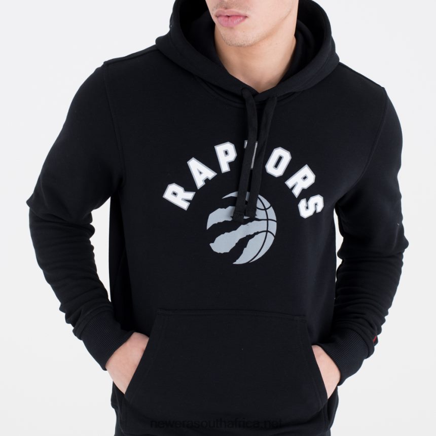 Toronto Raptors Team Logo Black Hoodie New Era TRBRBN2717