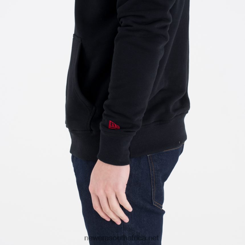 Toronto Raptors Team Logo Black Hoodie New Era TRBRBN2717