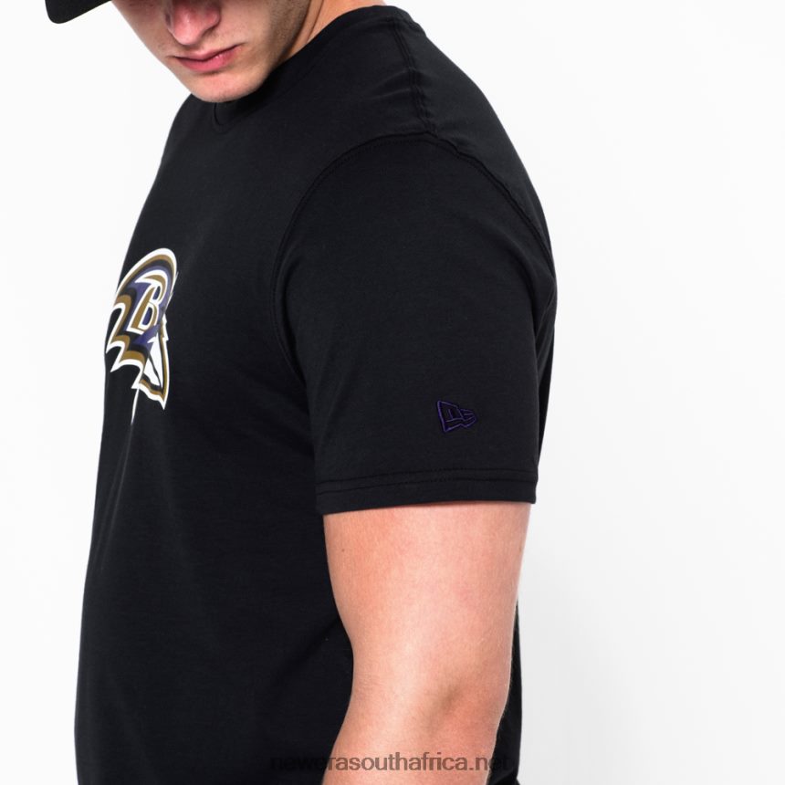 Baltimore Ravens Team Logo Black T-Shirt New Era TRBRBN2953