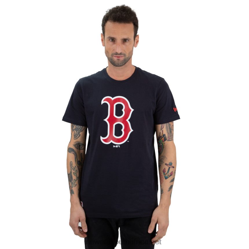 Boston Red Sox Logo Infill Black T-Shirt New Era TRBRBN2851