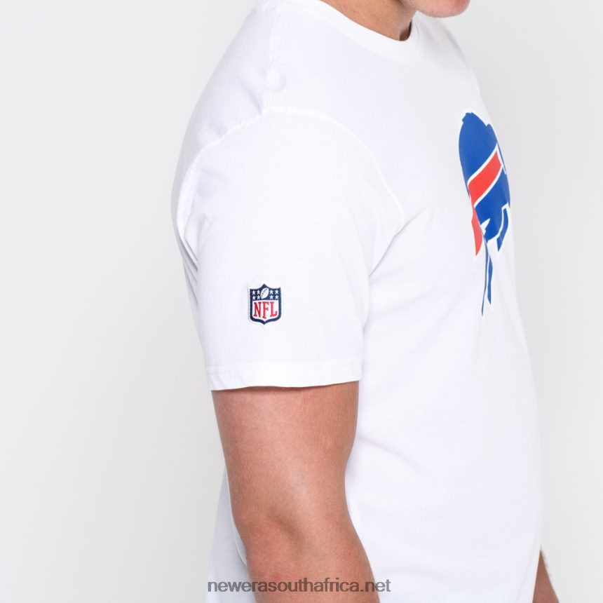 Buffalo Bills NFL Team Logo White T-Shirt New Era TRBRBN2952