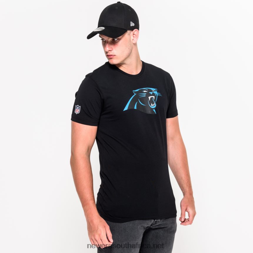 Carolina Panthers Team Logo Black T-Shirt New Era TRBRBN3037