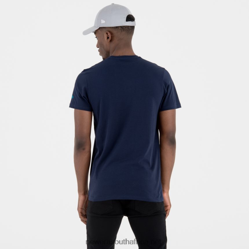 Charlotte Hornets Team Logo Navy T-Shirt New Era TRBRBN3133