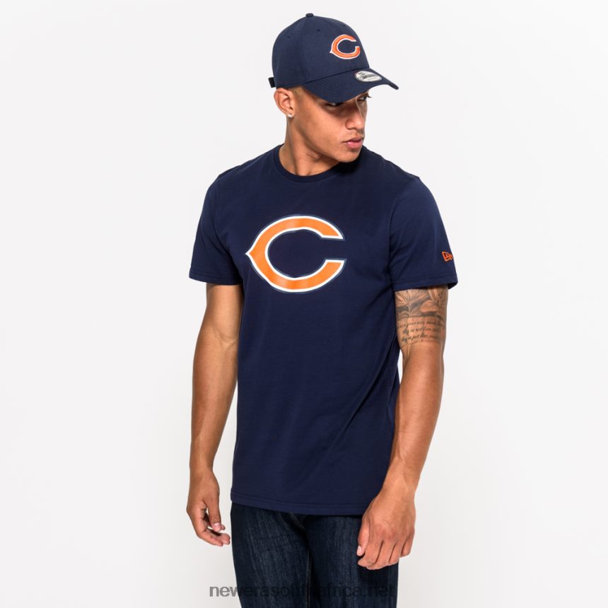 Chicago Bears Team Logo Navy T-Shirt New Era TRBRBN2966