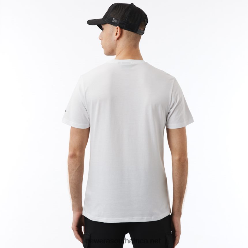 Chicago Bulls NBA Hoop Graphic White T-Shirt New Era TRBRBN3116