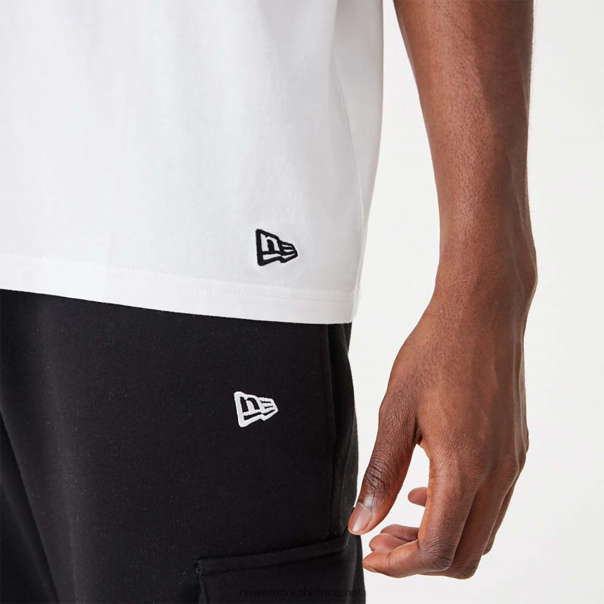 Chicago Bulls NBA Script Essential White Tank Top New Era TRBRBN2971