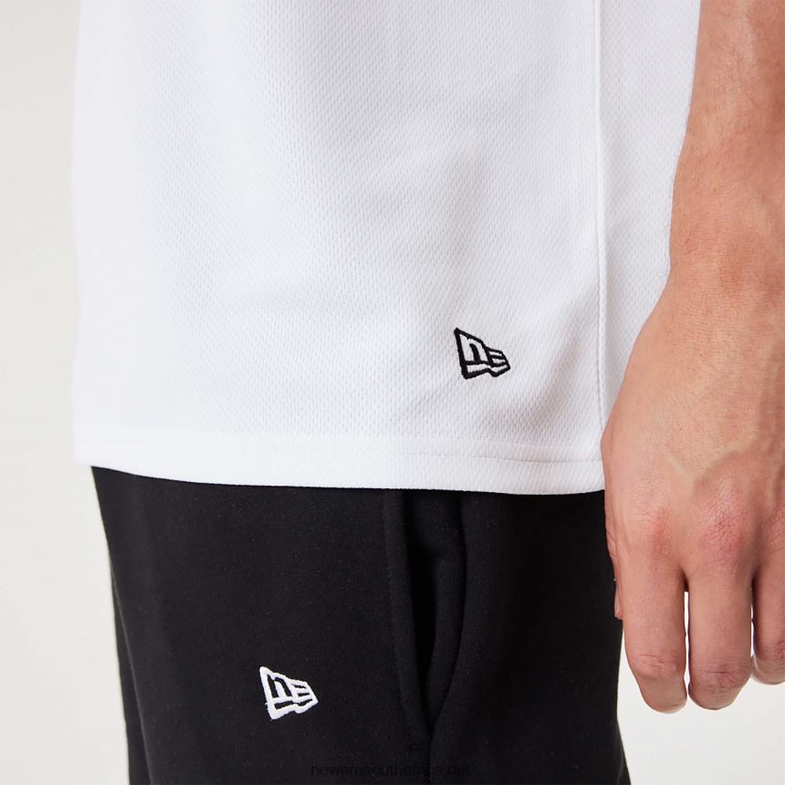 Chicago Bulls NBA Script White Oversized T-Shirt New Era TRBRBN2985