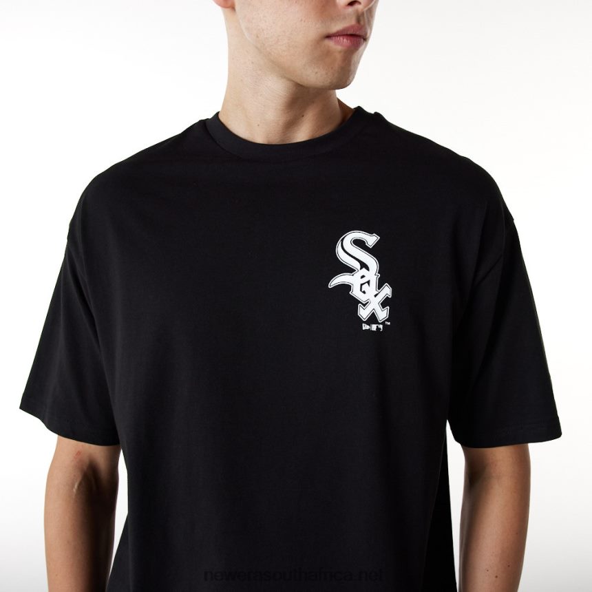 Chicago White Sox League Essential Black Oversized T-Shirt New Era TRBRBN3126