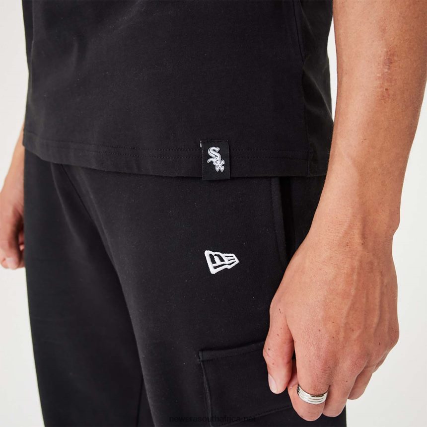 Chicago White Sox MLB Drip Logo Black T-Shirt New Era TRBRBN3122