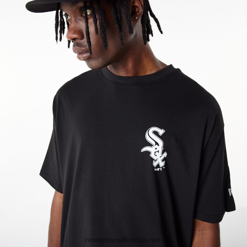 Chicago White Sox MLB League Essentials Oversized Black T-Shirt New Era TRBRBN3149