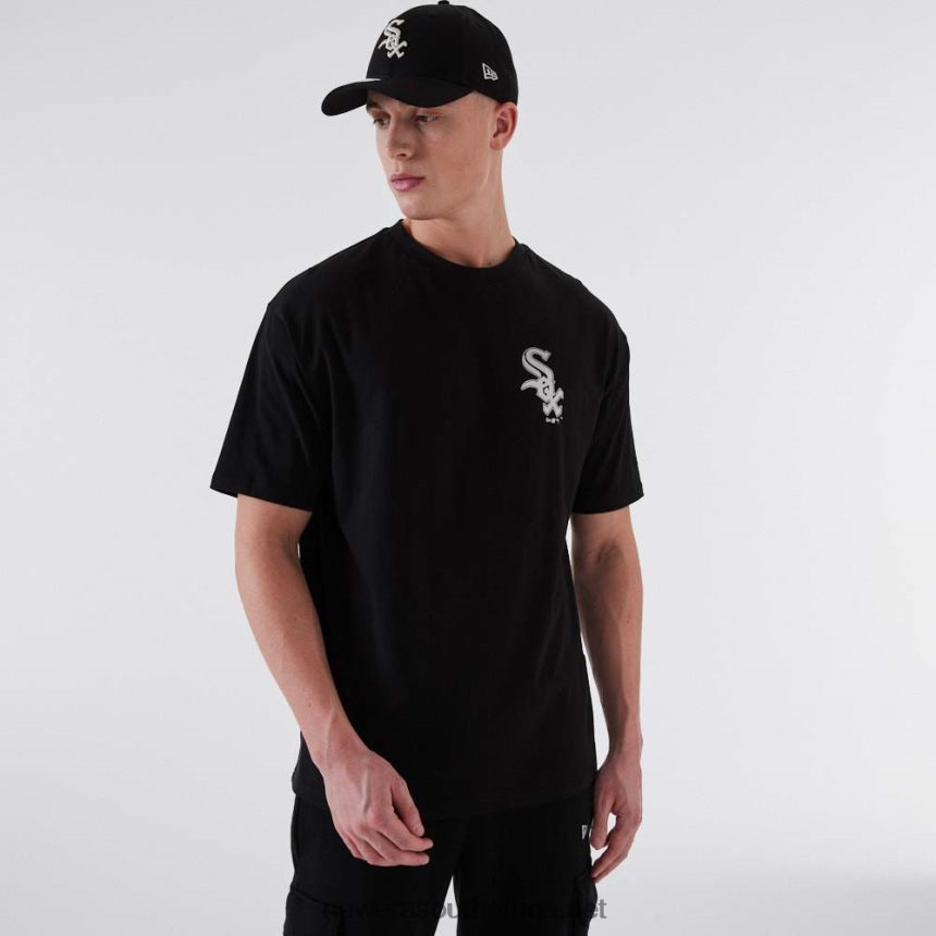 Chicago White Sox MLB Metallic Black T-Shirt New Era TRBRBN2846