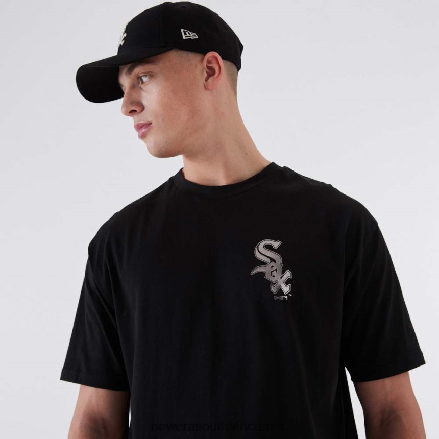 Chicago White Sox MLB Metallic Black T-Shirt New Era TRBRBN2846