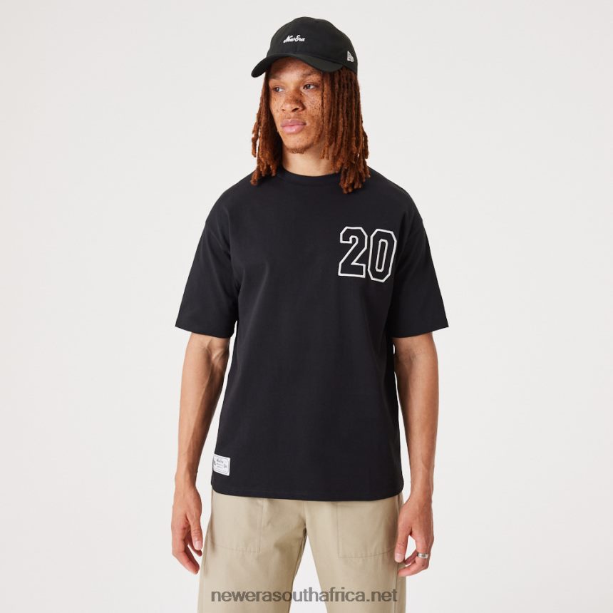 Contemporary Black Oversized T-Shirt New Era TRBRBN2856