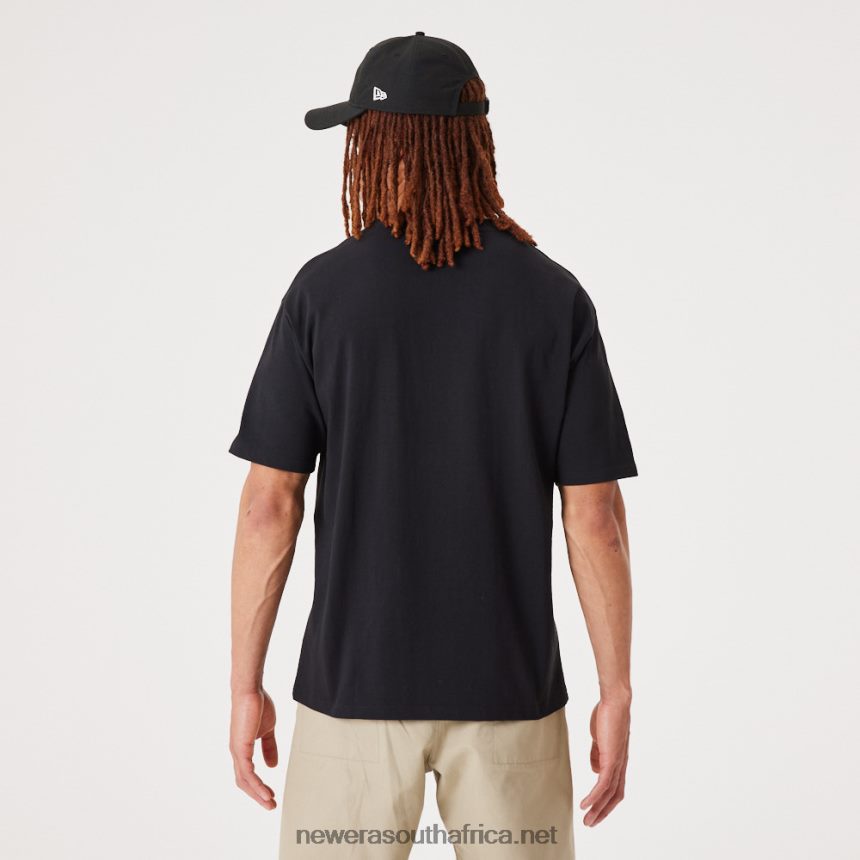 Contemporary Black Oversized T-Shirt New Era TRBRBN2856