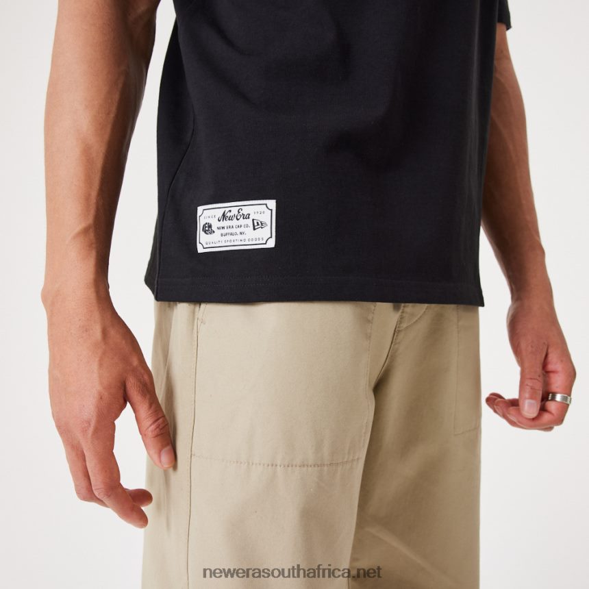 Contemporary Black Oversized T-Shirt New Era TRBRBN2856