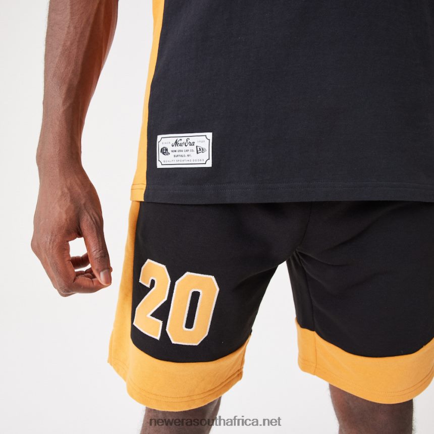 Contemporary Black Oversized Tank Top New Era TRBRBN2841