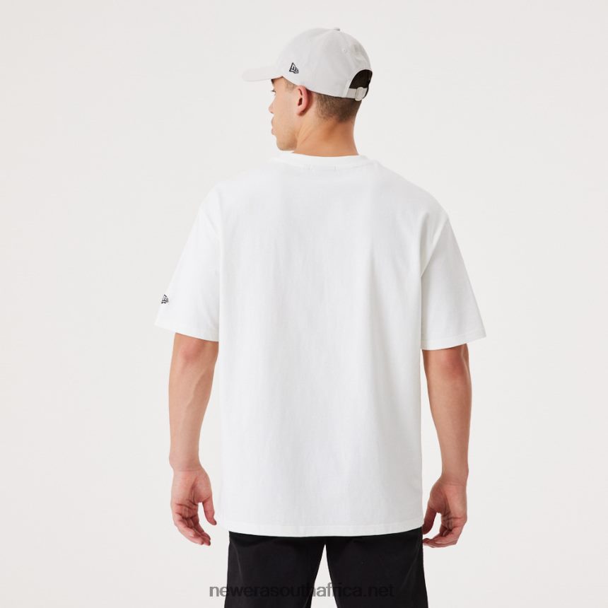 Contemporary White Oversized T-Shirt New Era TRBRBN3162