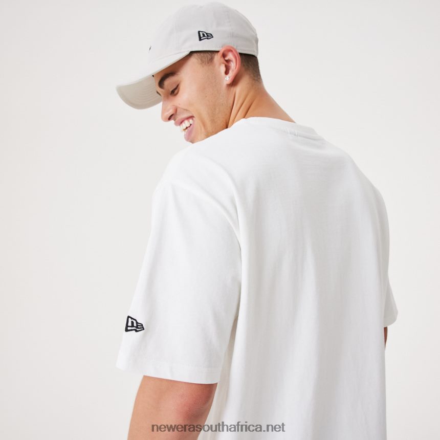 Contemporary White Oversized T-Shirt New Era TRBRBN3162