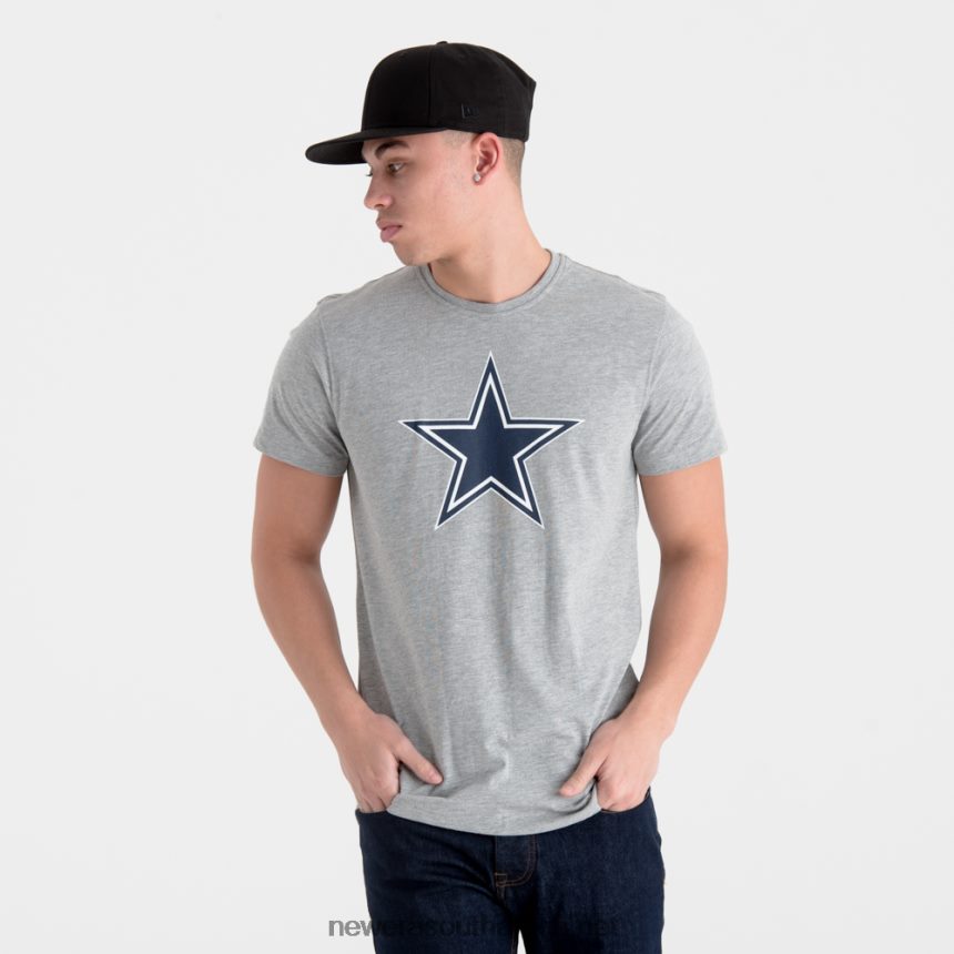 Dallas Cowboys Team Logo Grey T-Shirt New Era TRBRBN3022