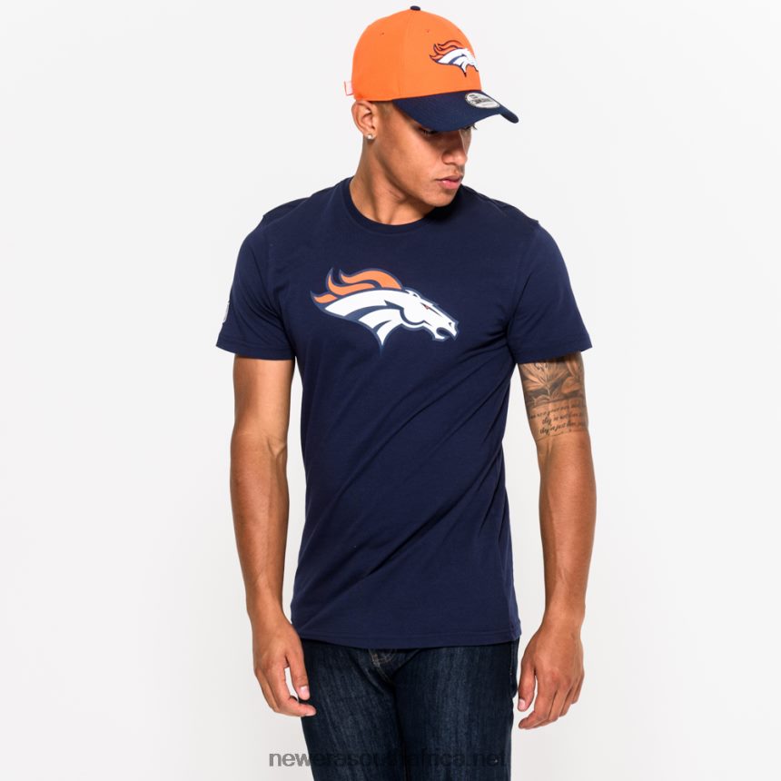 Denver Broncos Team Logo Blue T-Shirt New Era TRBRBN3036