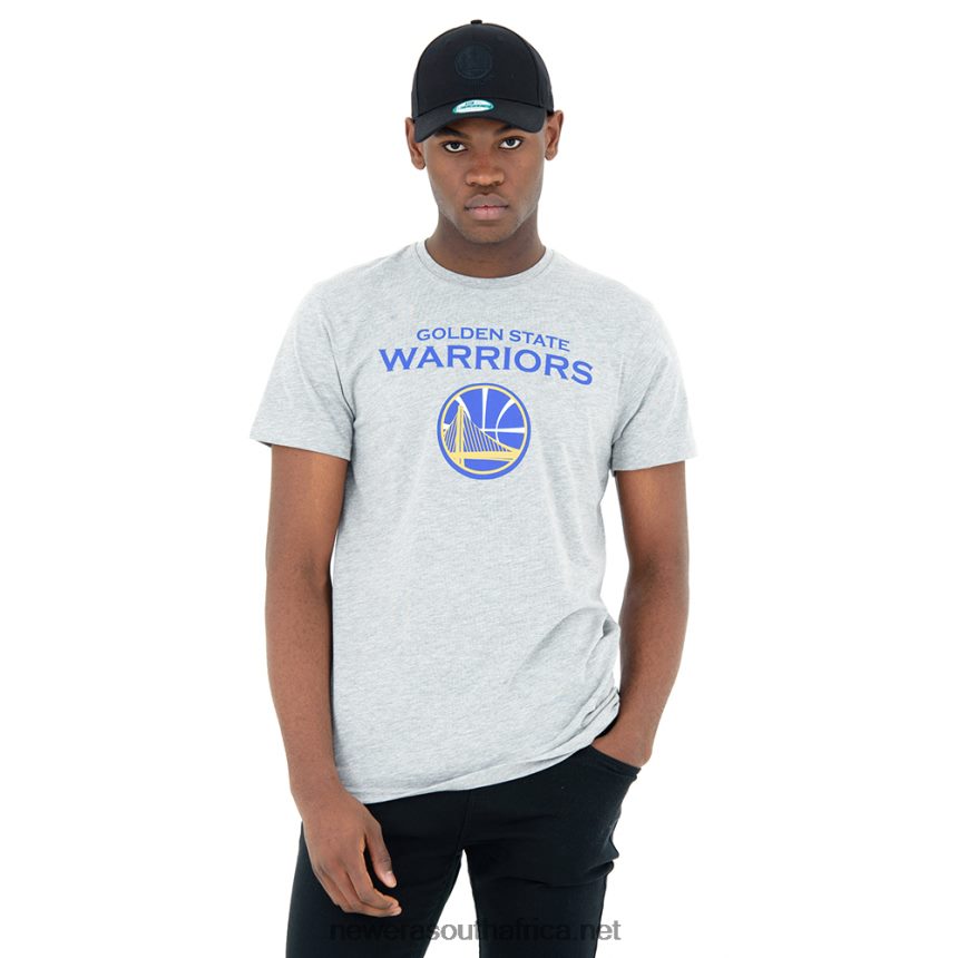 Golden State Warriors Heather Grey T-Shirt New Era TRBRBN3172