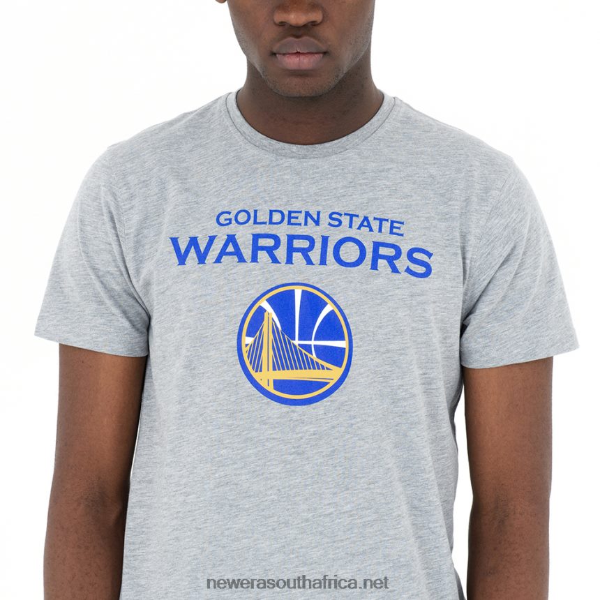 Golden State Warriors Heather Grey T-Shirt New Era TRBRBN3172