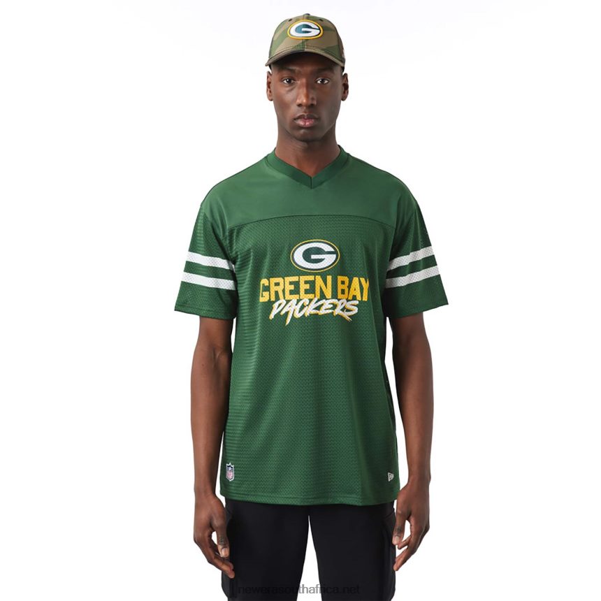Green Bay Packers NFL Script Green Jersey New Era TRBRBN2991