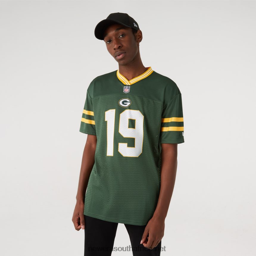 Green Bay Packers Oversized Khaki Jersey New Era TRBRBN3091